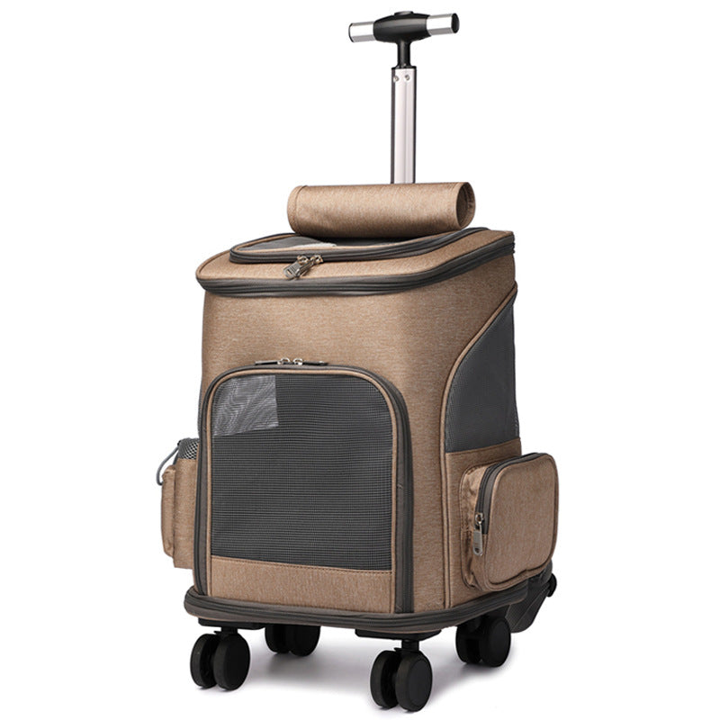 Pet Travel Trolley Backpack