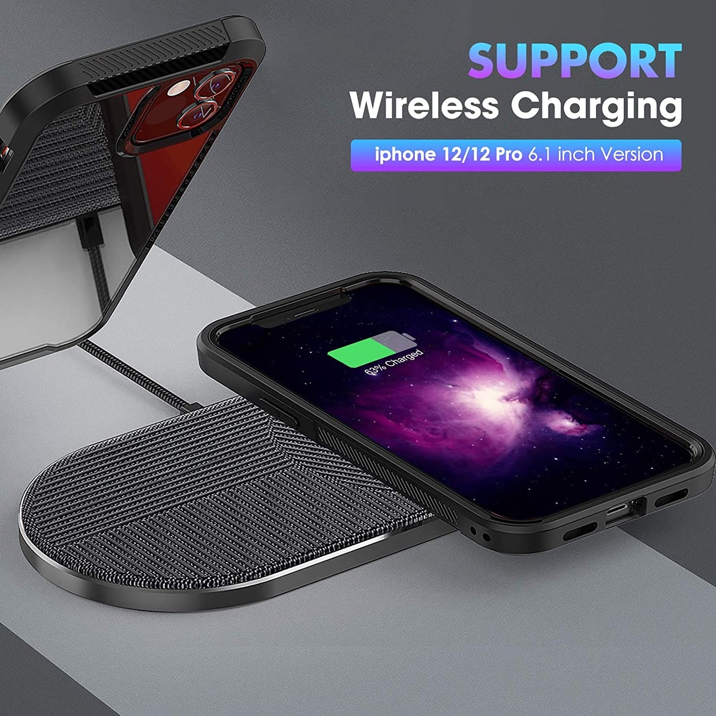 Clear Case for iPhone 12/iPhone 12 pro (6.1inch)