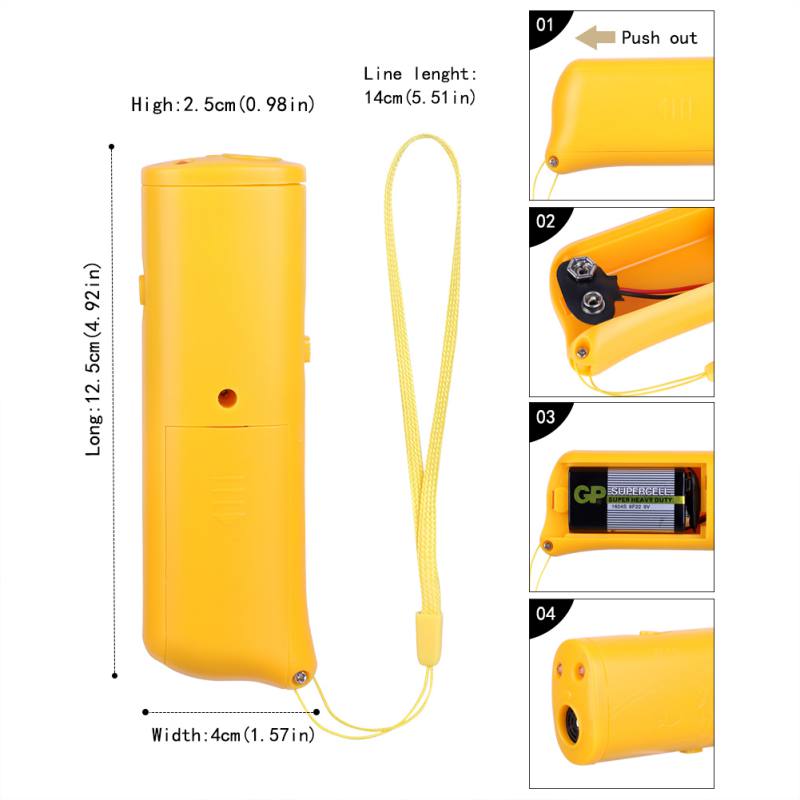 Ultrasonic Dog Training Repeller