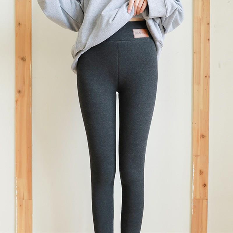 Female Winter Thick Velvet Leggings