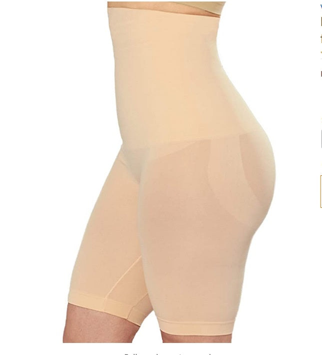 High Waist Plastic Non-slip Boxer Pants