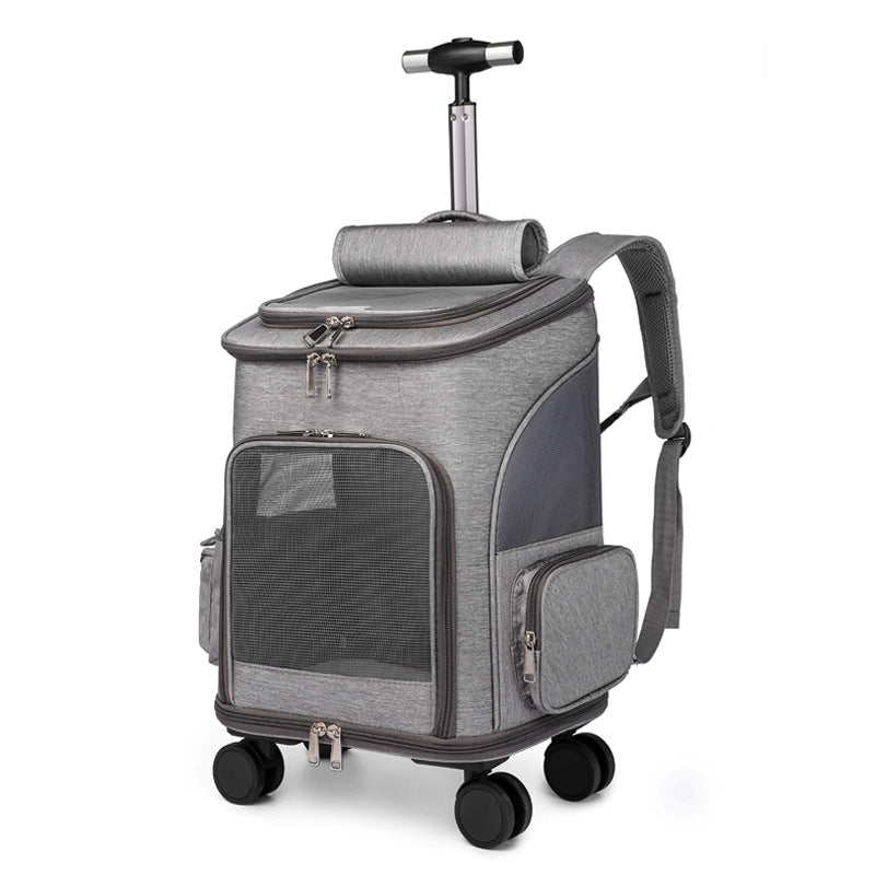 Pet Travel Trolley Backpack