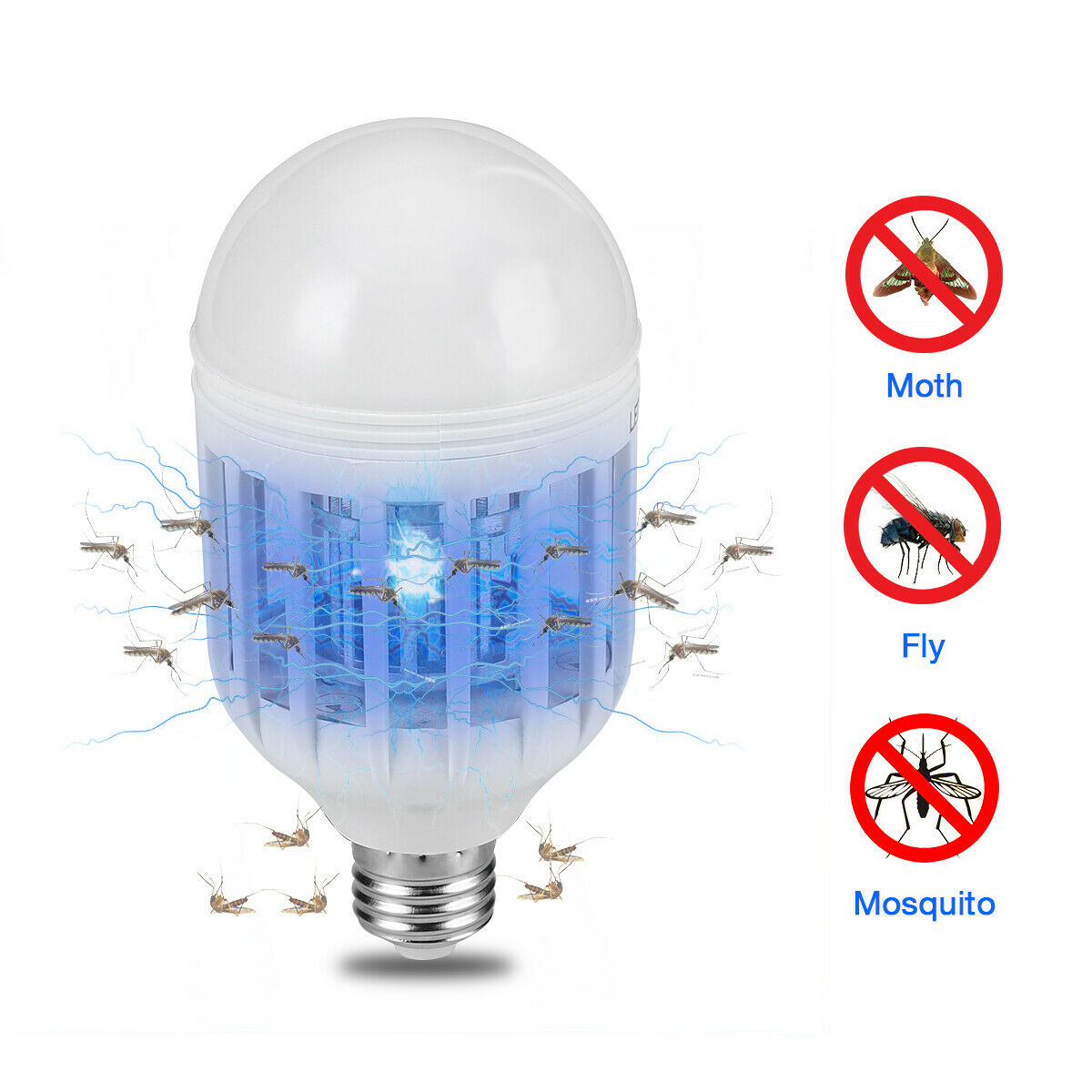 Indoor/Outdoor Mosquito Lamp Fly Trap Killer