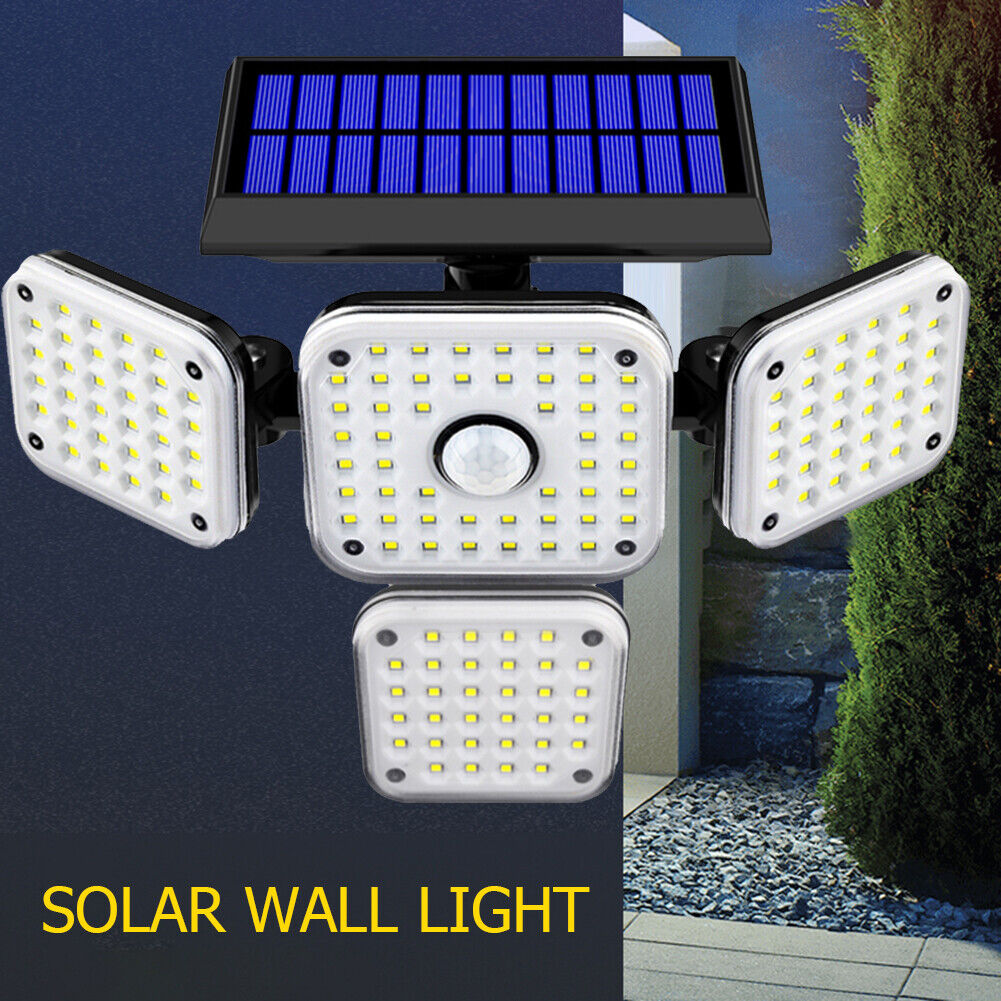 144 LED Motion Sensor Outdoor Security Light