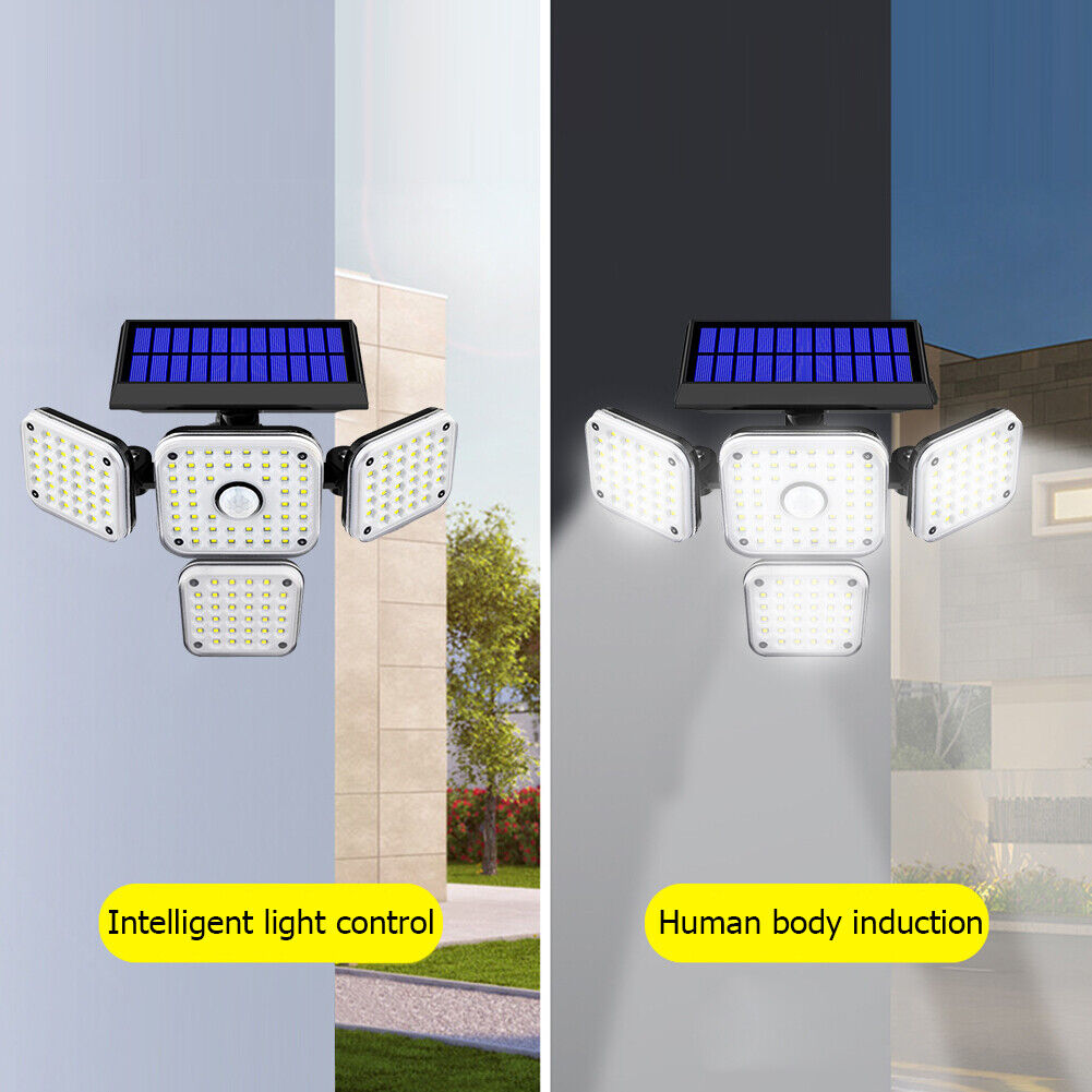 144 LED Motion Sensor Outdoor Security Light